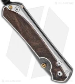 Chris Reeve Large Sebenza 31 Macassar Ebony (3.62" Boomerang Damascus) Left Hand -Benchmadess Zone Chris Reeve Large Sebenza 31 LEFT HAND Macassar Ebony Boomerang Damascus BHQ 118513 JR spine