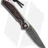 Chris Reeve Large Sebenza 31 Macassar Ebony (3.62" Raindrop Damascus) Left Hand -Benchmadess Zone Chris Reeve Large Sebenza 31 LEFT HAND Macassar Ebony Raindrop Damascus BHQ 98970 JR