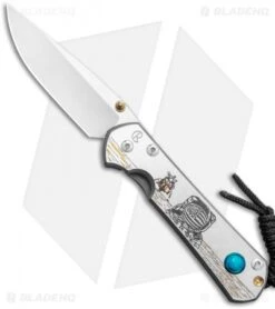 Chris Reeve Large Sebenza 31 Knife Lunar Landing CGG (3.625" Stonewash)