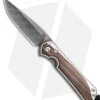 Chris Reeve Large Sebenza 31 Macassar Ebony Raindrop (3.6" Damascus)