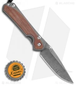 Chris Reeve Left Hand Large Sebenza 31 Natural Micarta Ladder Damascus -Benchmadess Zone Chris Reeve Large Sebenza 31 Natural Micarta Ladder Damascus Left Hand BHQ 98941 LS Bottlecap