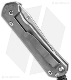 Chris Reeve Large Sebenza 31 Tanto Knife BB Ti (3.5" SW) -Benchmadess Zone Chris Reeve Large Sebenza 31 Tanto Frame Lock Knife 3in 5cm Stonewash BHQ 13954 td side