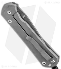 Chris Reeve Large Sebenza 31 Unique Graphic Amethyst B (3.6" Ladder) -Benchmadess Zone Chris Reeve Large Sebenza 31 Unique Graphic Amethyst Ladder Damascus BHQ 113453 jr side