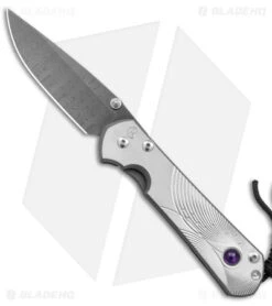 Chris Reeve Large Sebenza 31 Unique Graphic Amethyst 19SSB (3.6" Ladder)