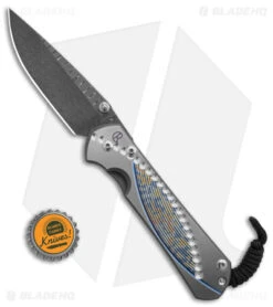 Chris Reeve Large Sebenza 31 Unique BS19 "A" (3.6" Ladder Damascus) -Benchmadess Zone Chris Reeve Large Sebenza 31 Unique Graphic BS19 A BHQ 142705 td size