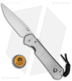 Chris Reeve Large Sebenza 31 Knife Unique Graphic Hematite Cabochon (3.6") -Benchmadess Zone Chris Reeve Large Sebenza 31 Unique Graphic Hematite Cabochon Polished A BHQ 113427 td size