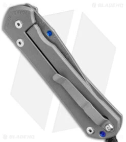 Chris Reeve Large Sebenza 31 Unique Arch Graphic (3.5" Raindrop Damascus) -Benchmadess Zone Chris Reeve Large Sebenza 31 Unique Raindrop Damascus DP BHQ 176157 jr side