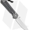 Chris Reeve Left-Hand Large Sebenza 21 Drop Point Black Micarta (3.625" SW)