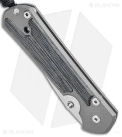 Chris Reeve Left-Hand Large Sebenza 21 Drop Point Black Micarta (3.625" SW) -Benchmadess Zone Chris Reeve Left Hand Large Sebenza 21 DP Black Micarta SW BHQ 111736 jr spine