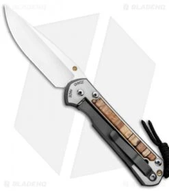 Chris Reeve Left Hand Large Sebenza 21 Knife Spalted Beech (3.6" Stonewash) -Benchmadess Zone Chris Reeve Left Hand Large Sebenza 21 Spalted Beech SW L21 1163 BHQ 87893 jr left