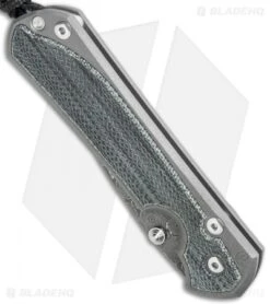 Chris Reeve Large Sebenza 31 Black Micarta Raindrop Damascus Left Hand -Benchmadess Zone Chris Reeve Left Hand Large Sebenza 31 Black Micarta Raindrop Damascus BHQ 98945 jr spine