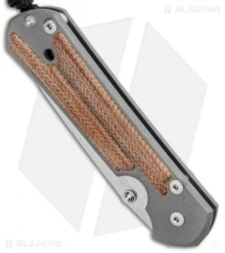 Chris Reeve Left-Hand Large Sebenza 21 Sheepsfoot Micarta (3.625" SW) -Benchmadess Zone Chris Reeve Left Hand Sebenza 21 Sheepsfoot Micarta SW BHQ 94350 jr spine