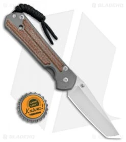 Chris Reeve Left-Hand Small Sebenza 21 Tanto Natural Micarta Inlays (2.9" SW) -Benchmadess Zone Chris Reeve Left Hand Small Sebenza 21 Tanto Natural Micarta Inlays Satin BHQ 94348 jr bottlecap