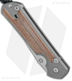 Chris Reeve Left-Hand Small Sebenza 21 Tanto Natural Micarta Inlays (2.9" SW) -Benchmadess Zone Chris Reeve Left Hand Small Sebenza 21 Tanto Natural Micarta Inlays Satin BHQ 94348 jr spine