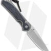 Chris Reeve Left Hand Small Sebenza 31 Knife Black Micarta Double Lug (3" SW)