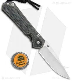 Chris Reeve Left Hand Small Sebenza 31 Knife Black Micarta (2.94" Stonewash) -Benchmadess Zone Chris Reeve Left Hand Small Sebenza 31 Black Micarta SW BHQ 98978 jr bottlecap