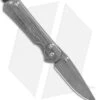 Chris Reeve Left-Hand Small Sebenza 31 Knife Black Micarta (2.94" Boomerang Dam)