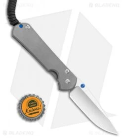Chris Reeve Left-Hand Small Sebenza 31 Knife Titanium (2.94" Stonewash) -Benchmadess Zone Chris Reeve Left Hand Small Sebenza 31 Knife Titanium 2.94in Stonewash BHQ 98973 LS Bottlecap