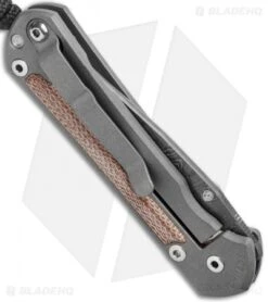 Chris Reeve Left Hand Small Sebenza 31 Natural Micarta Ladder Damascus -Benchmadess Zone Chris Reeve Left Hand Small Sebenza 31 Natural Micarta Ladder Damascus BHQ 98982 jr side