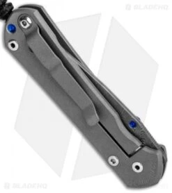 Chris Reeve Left-Hand Small Sebenza 31 Knife Titanium (2.94" Boomerang Damascus) -Benchmadess Zone Chris Reeve Left Hand Small Sebenza 31 Ti Boomerang Damascus BHQ 117213 jr side