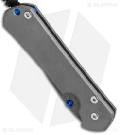 Chris Reeve Left-Hand Small Sebenza 31 Knife Titanium (2.94" Boomerang Damascus) -Benchmadess Zone Chris Reeve Left Hand Small Sebenza 31 Ti Boomerang Damascus BHQ 117213 jr spine