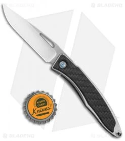 Chris Reeve Mnandi Gentleman's Knife Carbon Fiber (2.75" Satin) -Benchmadess Zone Chris Reeve Mnandi Gentlemans Knife CF Satin BHQ 75516 jr bottlecap