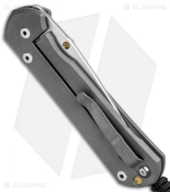 Chris Reeve Large Sebenza 21 Knife CGG Cape Buffalo (3.625" Stonewash) -Benchmadess Zone Chris Reeve Sebenza 21 Large Cape Buffalo CGG BHQ 80791 jr side