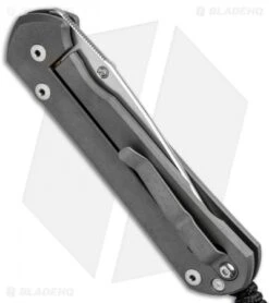 Chris Reeve Large Sebenza 21 Knife CGG Join Or Die (3.625" Stonewash) -Benchmadess Zone Chris Reeve Sebenza 21 Large Join or Die CGG BHQ 80795 jr side