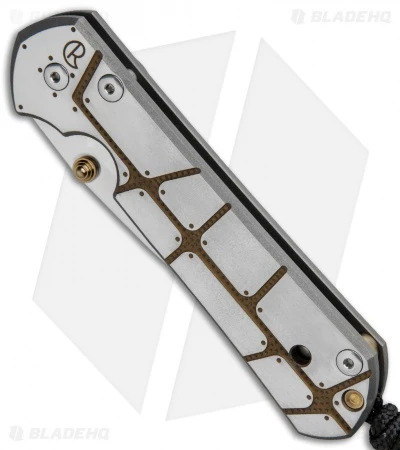 Chris Reeve Large Sebenza 21 Knife Plated CGG (3.625" Stonewash) 4 Chris Reeve Large Sebenza 21 Knife Plated CGG (3.625" Stonewash) - Image 2