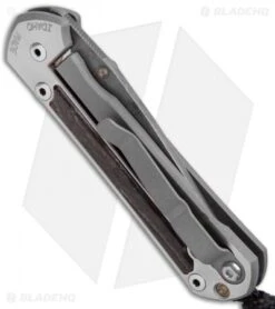 Chris Reeve Small Sebenza 21 Bog Oak Basektweave Dam S21-1084 -Benchmadess Zone Chris Reeve Small Sebenza 21 Bog Oak Basketweave Damascus S21 1084 BHQ 87907 jr side