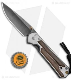 Chris Reeve Small Sebenza 21 Knife W/ Bog Oak Inlays (2.94" Ladder Damascus) -Benchmadess Zone Chris Reeve Small Sebenza 21 Bog Oak Inlays Ladder Damascus S21 1086 BHQ 87908 jr bottlecap