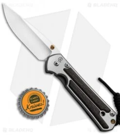 Chris Reeve Small Sebenza 21 Knife W/ Bog Oak Inlays (2.94" Satin) -Benchmadess Zone Chris Reeve Small Sebenza 21 Bog Oak Inlays Satin S21 1082 BHQ 87905 jr bottlecap