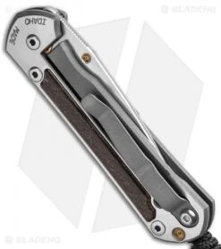 Chris Reeve Small Sebenza 21 Knife W/ Bog Oak Inlays (2.94" Satin) -Benchmadess Zone Chris Reeve Small Sebenza 21 Bog Oak Inlays Satin S21 1082 BHQ 87905 jr side