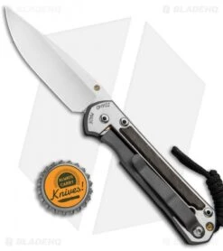 Chris Reeve Left-Hand Small Sebenza 21 Knife W/ Bog Oak Inlays (2.94" Satin) -Benchmadess Zone Chris Reeve Small Sebenza 21 Bog Oak Inlays Satin S21 1083 BHQ 87906 jr bottlecap