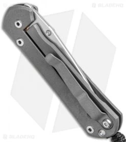 Chris Reeve Small Sebenza 21 Knife Chain Mail CGG (2.94" Stonewash) -Benchmadess Zone Chris Reeve Small Sebenza 21 Chain Mail CGG SW BHQ 94299 jr side