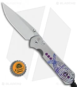 Chris Reeve Small Sebenza 21 Graphic Amethyst Unique (2.9" Satin) 9/21/17 -Benchmadess Zone Chris Reeve Small Sebenza 21 Graphic Amethyst Unique Satin BHQ 76604 er bottlecap