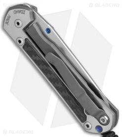 Chris Reeve Small Sebenza 21 Insingo Knife Carbon Fiber Inlay (2.94" SW) -Benchmadess Zone Chris Reeve Small Sebenza 21 Insingo CF inlay SW BHQ 16730 er side