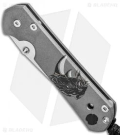 Chris Reeve Small Sebenza 21 Knife CGG Big 5 Rhino (2.94" Stonewash) -Benchmadess Zone Chris Reeve Small Sebenza 21 Knife CGG Big 5 Rhino SW BHQ 94295 jr spine