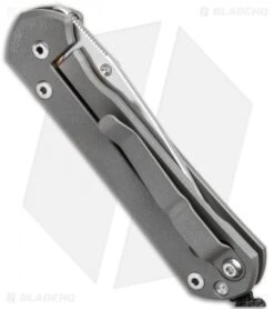 Chris Reeve Small Sebenza 21 Knife Unique Graphic Pyrite (2.94" Satin) -Benchmadess Zone Chris Reeve Small Sebenza 21 Knife Unique Graphic Pyrite Plain BHQ 93962 jr side