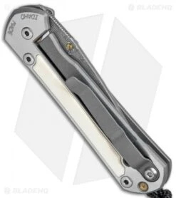 Chris Reeve Small Sebenza 21 Knife Mammoth Inlay (2.94" Basketweave Damascus) -Benchmadess Zone Chris Reeve Small Sebenza 21 Mammoth Inlay Basketweave Damascus BHQ 51592 jr side