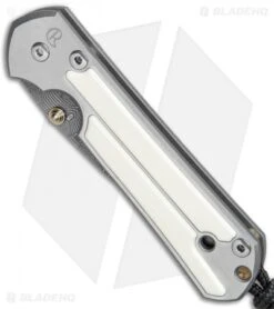 Chris Reeve Small Sebenza 21 Knife Mammoth Inlay (2.94" Basketweave Damascus) -Benchmadess Zone Chris Reeve Small Sebenza 21 Mammoth Inlay Basketweave Damascus BHQ 51592 jr spine