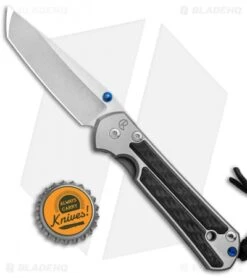 Chris Reeve Small Sebenza 21 Tanto Knife W/ Carbon Fiber Inlays (2.94" SW) -Benchmadess Zone Chris Reeve Small Sebenza 21 Tanto CF SW S21 1228 BHQ 84538 jr bottlecap