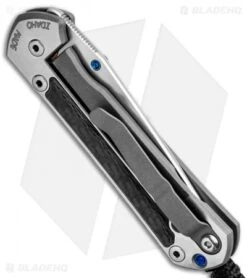 Chris Reeve Small Sebenza 21 Tanto Knife W/ Carbon Fiber Inlays (2.94" SW) -Benchmadess Zone Chris Reeve Small Sebenza 21 Tanto CF SW S21 1228 BHQ 84538 jr side
