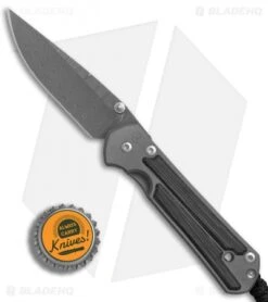 Chris Reeve Small Sebenza 21 Knife W/ Blk Micarta Inlays (2.94" Ladder Damascus) -Benchmadess Zone Chris Reeve Small Sebenza 21 black micarta inlays ladder damascus BHQ 13535 er bottlecap