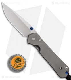 Chris Reeve Small Sebenza 21 Frame Lock Knife W/ Double Thumb Lug (2.94" SW) -Benchmadess Zone Chris Reeve Small Sebenza 21 double thumb lug SW BHQ 84405 er bottlecap