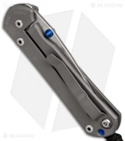 Chris Reeve Small Sebenza 21 Frame Lock Knife W/ Double Thumb Lug (2.94" SW) -Benchmadess Zone Chris Reeve Small Sebenza 21 double thumb lug SW BHQ 84405 er side