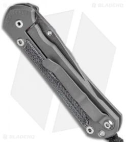 Chris Reeve Small Sebenza 31 Knife Black Micarta (2.94" Raindrop Damascus) -Benchmadess Zone Chris Reeve Small Sebenza 31 Black Micarta Raindrop Damascus BHQ 98987 jr side