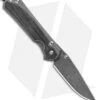 Chris Reeve Left Hand Small Sebenza 31 Black Micarta (2.94" Raindrop Dama) -Benchmadess Zone Chris Reeve Small Sebenza 31 Black Micarta Raindrop Damascus Left Hand BHQ 98986 LS