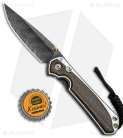 Chris Reeve Small Sebenza 31 Knife Bog Oak (2.94" Boomerang Damascus) -Benchmadess Zone Chris Reeve Small Sebenza 31 Bog Oak Boomerang Damascus BHQ 118844 jr bottlecap