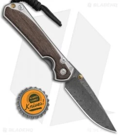 Chris Reeve Left Hand Small Sebenza 31 Knife Bog Oak (2.94" Boomerang Damascus) -Benchmadess Zone Chris Reeve Small Sebenza 31 Bog Oak Boomerang Damascus Left BHQ 117970 jr bottlecap